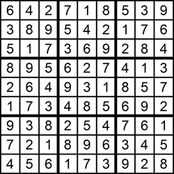 sudoku solution